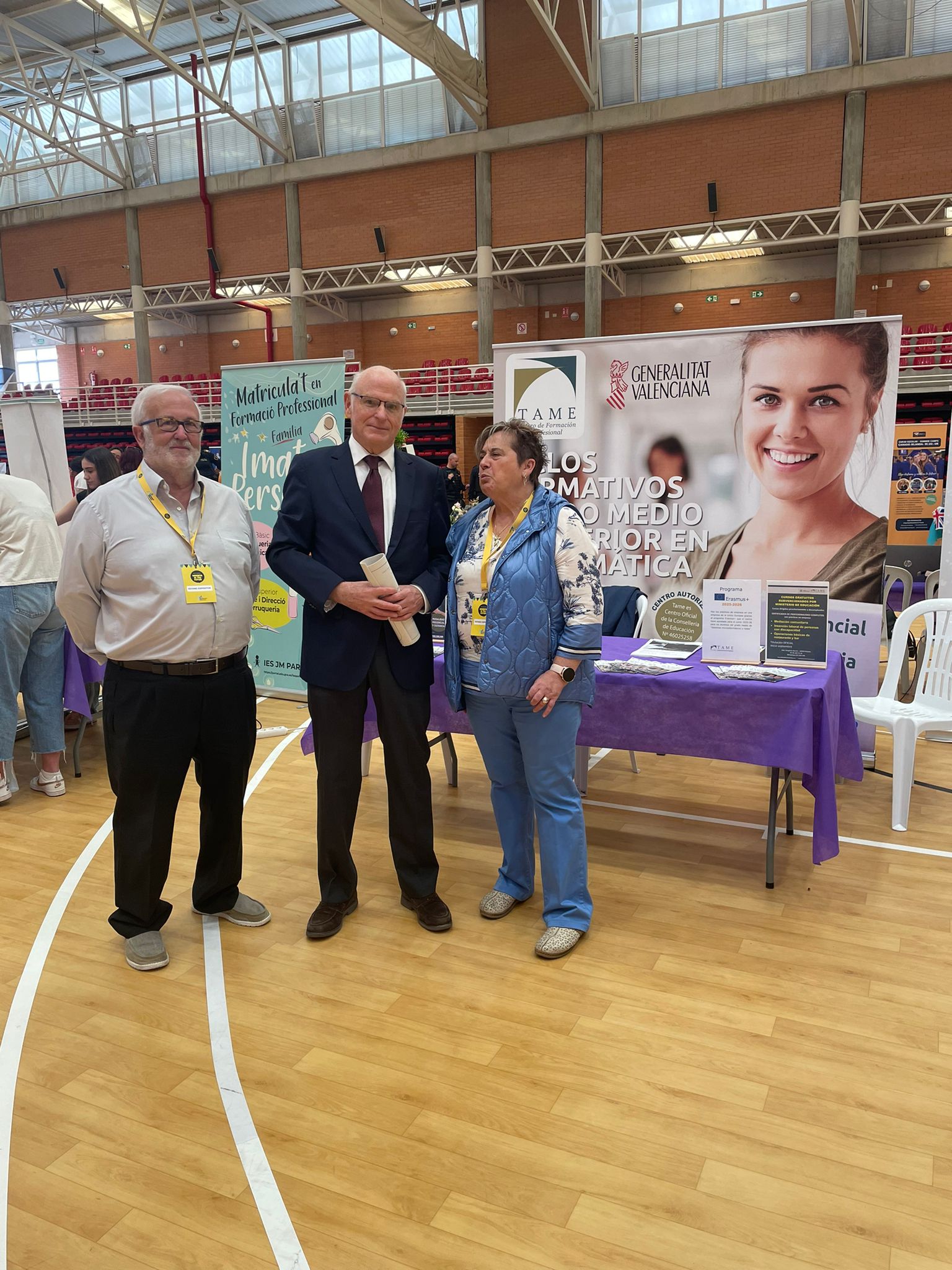 Lee más sobre el artículo Tame en la Feria de Formación de Cullera